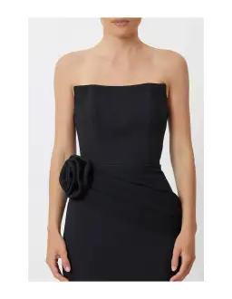 Bianca & Bridgett Illiyana Maxi Dress Black Size AU 8 for rent on The Volte - image 3