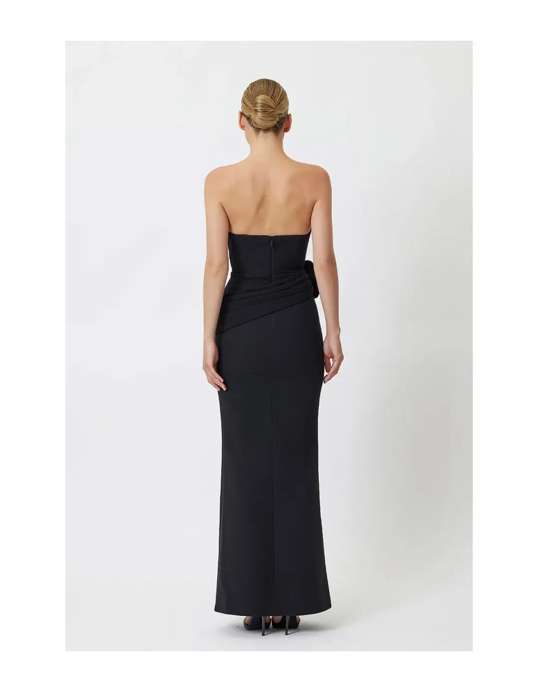 Bianca & Bridgett Illiyana Maxi Dress Black Size AU 8 for rent on The Volte - main image