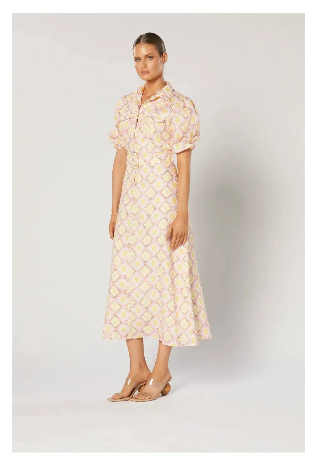 Winona Atlantis Midi Dress Size 6 for rent on The Volte - main image