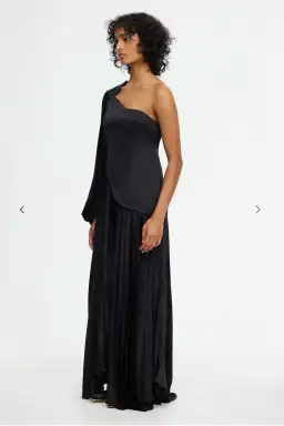 Acler Denbury Maxi Dress Black Size 10 for rent on The Volte - image 2
