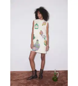 Alemais Chesca Mini Dress Size AU 12