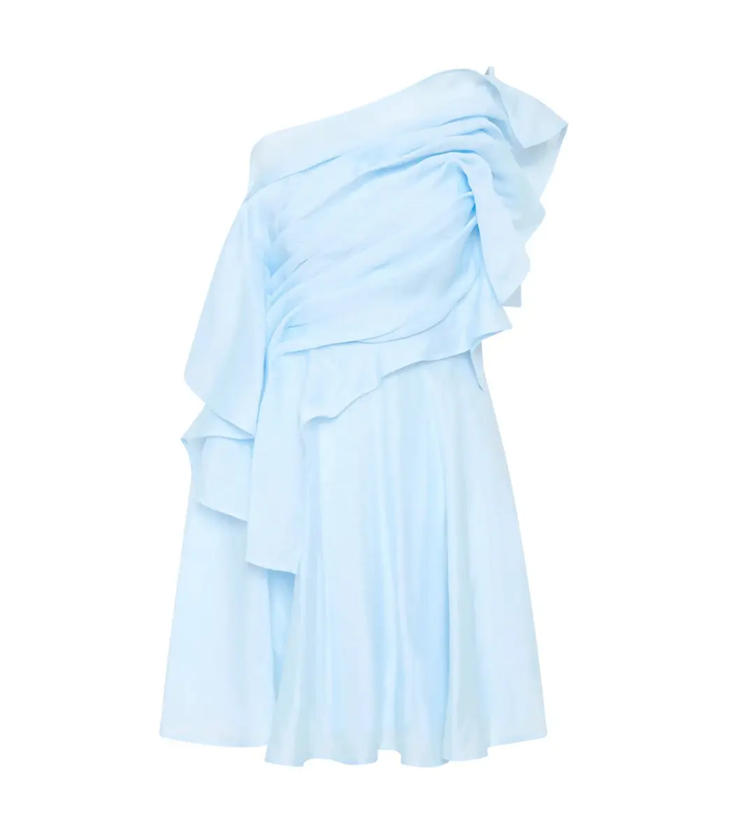 Aje Genesis Mini Dress in Sea Breeze Size L / AU 12 for rent on The Volte - main image