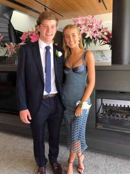 Dion Lee Honeycomb Perforated Dress Blue Size 8