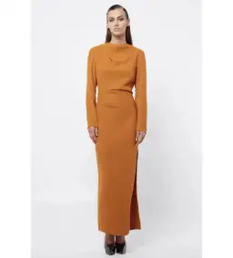 Mossman Sense Of You Maxi Dress Orange Size 12 for rent on The Volte - image 1