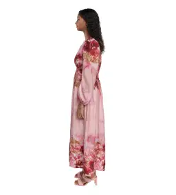 Sheike Swan Lake Dress Pink Print Size 16 for rent on The Volte - image 2