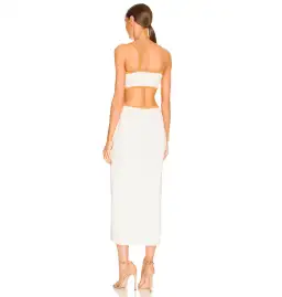 Significant Other Adi Midi Dress White Size 8 for rent on The Volte - image 3