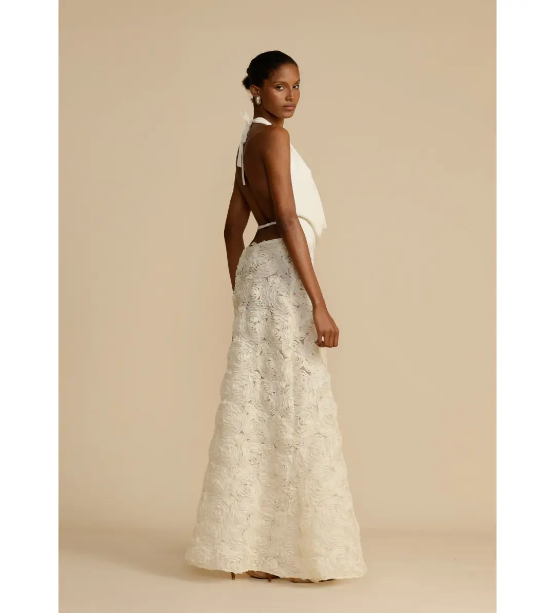 Arcina Ori Adriana Dress Ivory Size S/Au 8 for rent on The Volte - main image