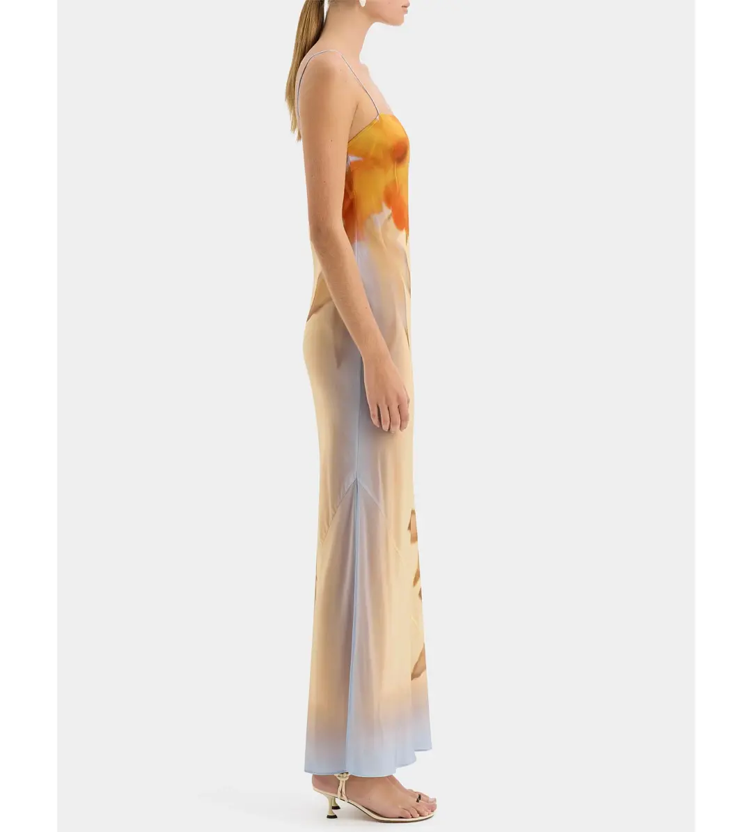 Sir The Label Serene Slip Maxi Dress Sequoia Floral AU 4 for rent on The Volte - main image