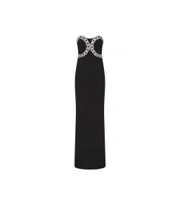 Rebecca Vallance Celinda Gown in Black Size AU 10 for rent on The Volte - image 5