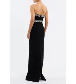 Rebecca Vallance Celinda Gown in Black Size AU 10 for rent on The Volte - image 3
