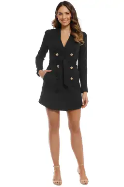 Kookai Edwina Blazer Dress Black Size 6