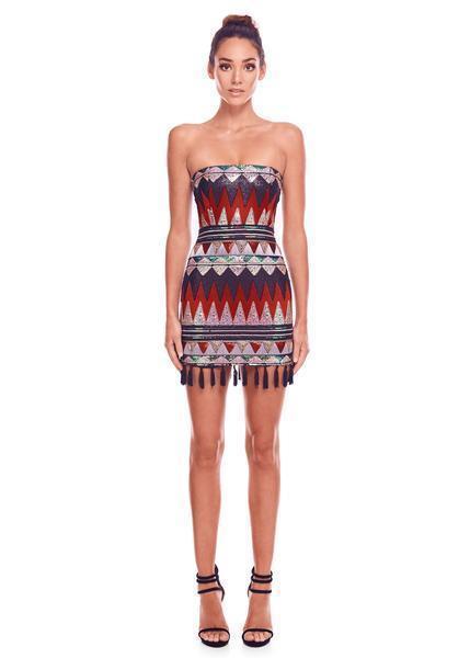 Eliya the Label Perplex sequin Dress Size 6 for rent on The Volte - main image