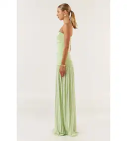 She is Olla Nicolette Maxi Dress Green Size 8/S for rent on The Volte - image 6