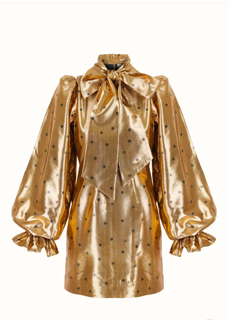 Queens of Archive “Sawyer” Mini Dress Gold Size S / AU 10 - Image 3