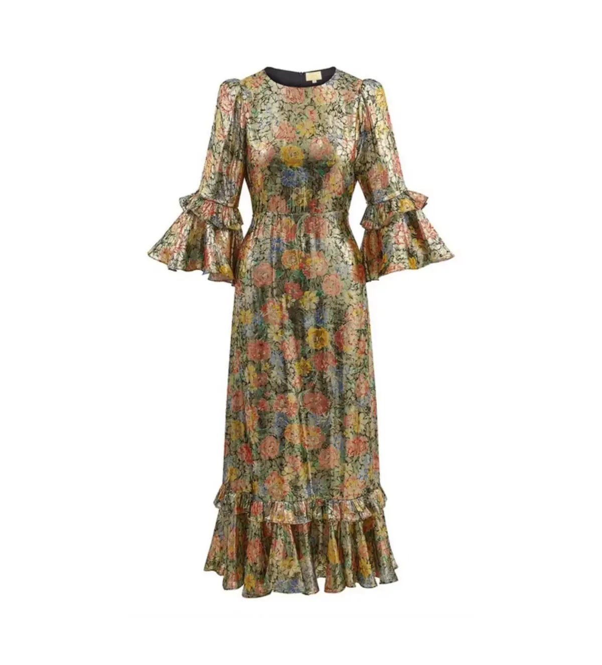 Queens Of Archive Ginger Dress in Multi Floral Size Small / AU 10 - Image 3