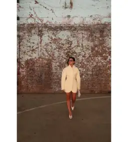 Lillian Khallouf Laff Mini Dress Lemon Size 6 for rent on The Volte - image 5