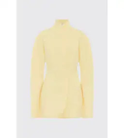 Lillian Khallouf Laff Mini Dress Lemon Size 6 for rent on The Volte - image 7