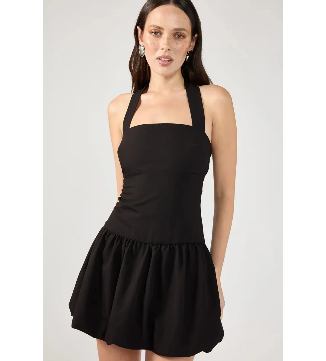 Perfect Stranger In My Bubble Mini Dress Black Size 6 for rent on The Volte - main image