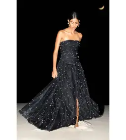 Aje Juniper Gown in black Size AU 10