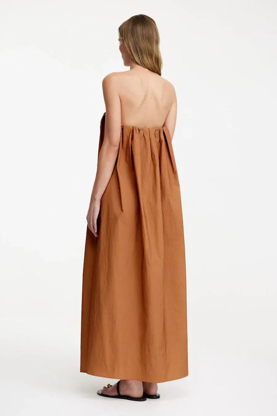 Significant Other Shiloh Maxi Dress Tangerine Rose Size AU 10 for rent on The Volte - main image