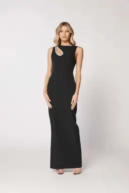 Bianca and Bridgett Valencia Maxi Dress Black Size AU 10 for rent on The Volte - image 1