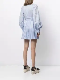 Alice McCall Blissful Song Mini Dress in Sky Blue Size S / AU 8 for rent on The Volte - image 5