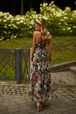 Alamour Odette Dress Floral Size 8 for rent on The Volte - image 3