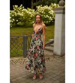 Alamour Odette Dress Floral Size 8 for rent on The Volte - image 1