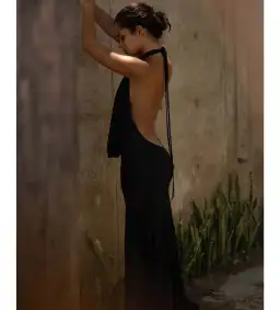 Rat & Boa Donyale Maxi Dress Black Size AU 6 for rent on The Volte - image 3