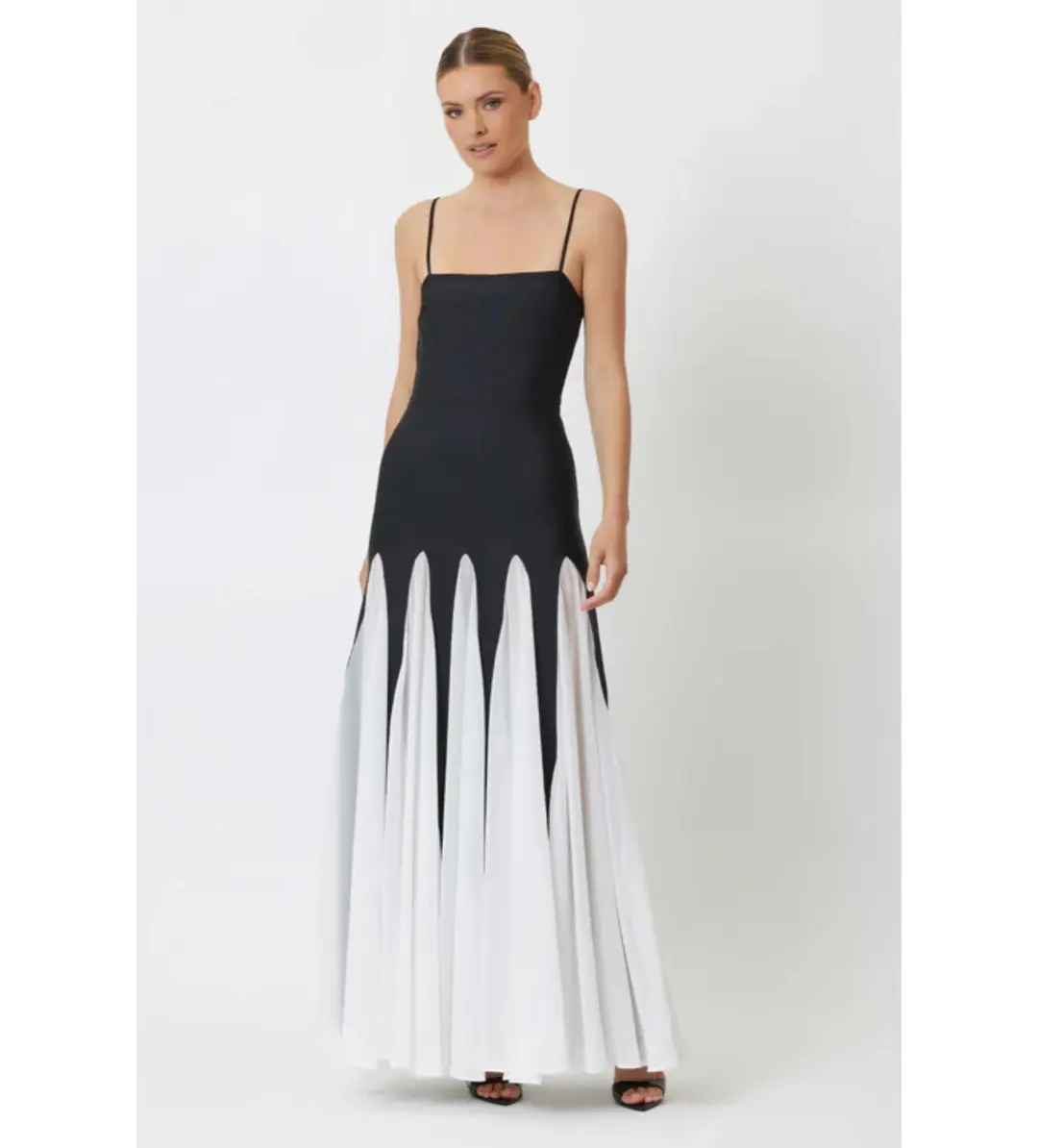Bianca & Bridgett Amalia Maxi Dress Black Size 10 for rent on The Volte - main image