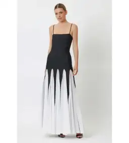 Bianca & Bridgett Amalia Maxi Dress Black Size 10 for rent on The Volte - image 2