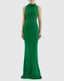 Rebecca Vallance Erin Maxi Dress in Emerald Size 8 for rent on The Volte - image 1