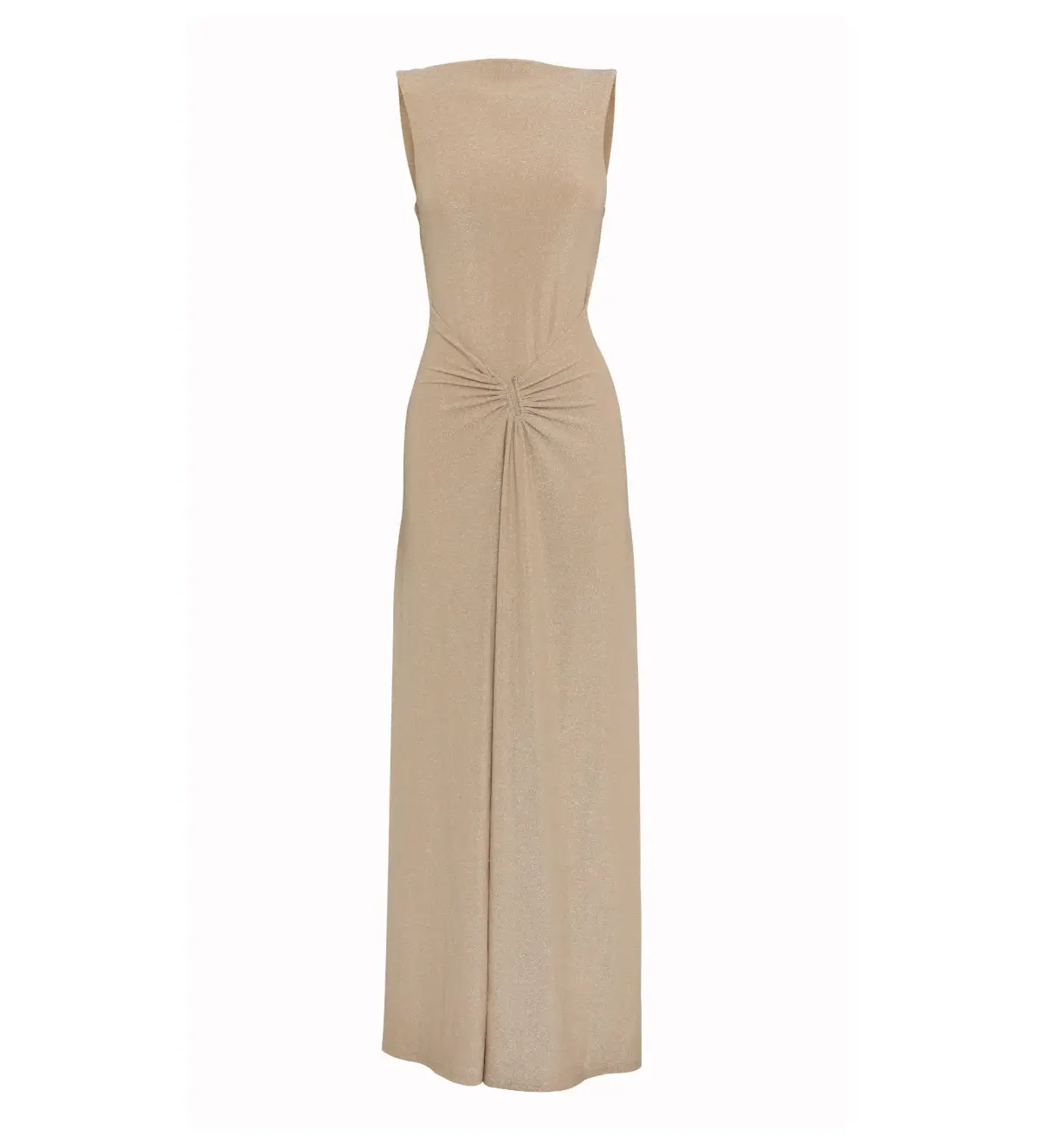 Mossman Golden Hour Maxi Dress Gold Size 6 - Image 4