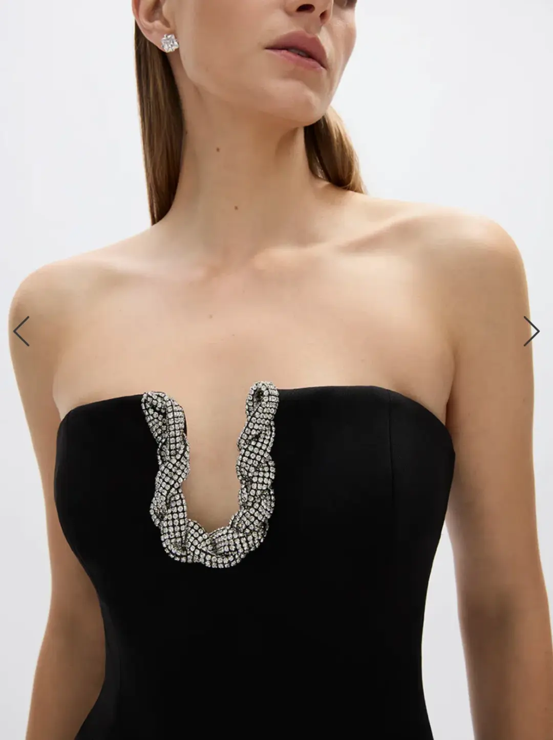 Rachel Gilbert Atticus Gown in Black Size 8 for rent on The Volte - main image