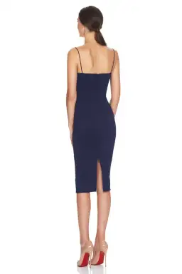 MISHA Sophie Dress Navy Size 6/XS for rent on The Volte - image 2