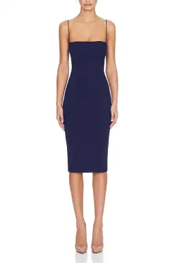 MISHA Sophie Dress Navy Size 6/XS for rent on The Volte - image 1