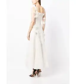 Rachel Gilbert Lorie Maxi Dress in Ivory Size 10 for rent on The Volte - image 2