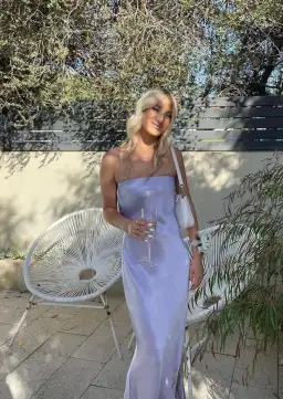 Bec + Bridge Moondance Dress Lilac Size 6 for rent on The Volte - image 1