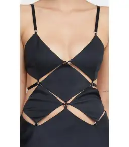 Bec & Bridge Diamond Days Dress Black Size AU 6 for rent on The Volte - image 2