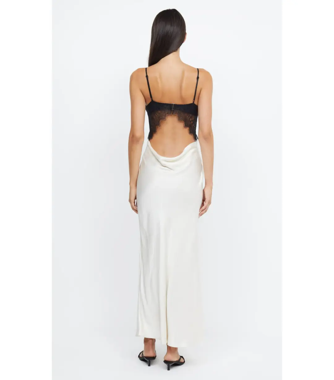 Bec & Bridge Lace Emery Dress Ivory/Black Size AU 6 for rent on The Volte - main image