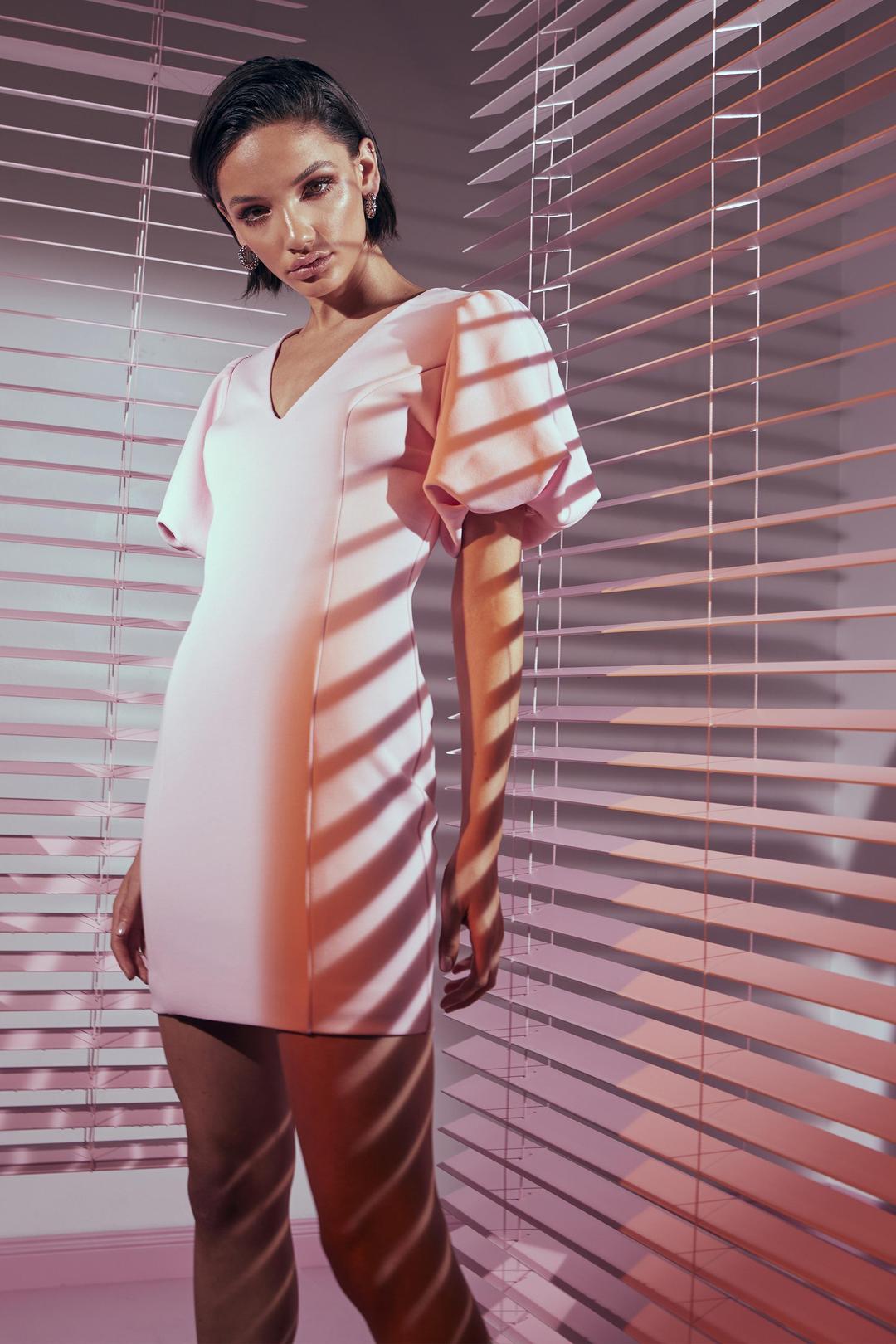 Mossman Bonita Mini Dress Pink Size 6 for rent on The Volte - main image