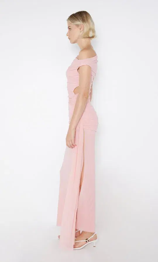 Bec & Bridge Victoria Asym Maxi Dress Pink Size 6 for rent on The Volte - main image