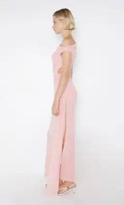 Bec & Bridge Victoria Asym Maxi Dress Pink Size 6 for rent on The Volte - image 3