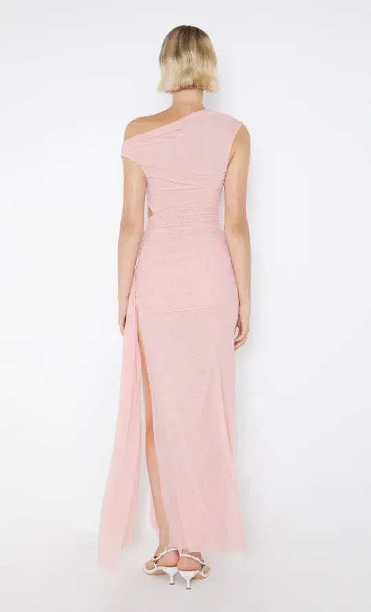 Bec & Bridge Victoria Asym Maxi Dress Pink Size 6 for rent on The Volte - main image