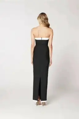 Bianca and Bridgett Ashley Maxi Dress in Black/White Size 6 for rent on The Volte - image 3