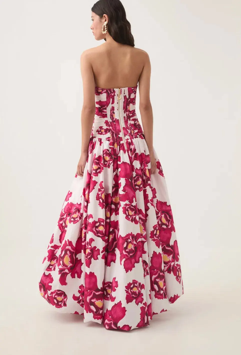 Aje Behold Maxi Dress In Boldly Blooming size 8 for rent on The Volte - main image