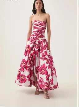 Aje Behold Maxi Dress In Boldly Blooming size 8 for rent on The Volte - image 3