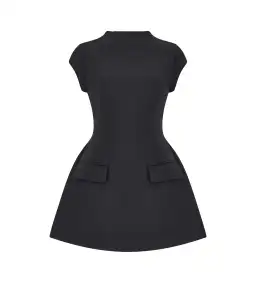 Odd Muse The Ultimate Muse Cap Sleeve Mini Dress Black Size S/AU 8 for rent on The Volte - image 5