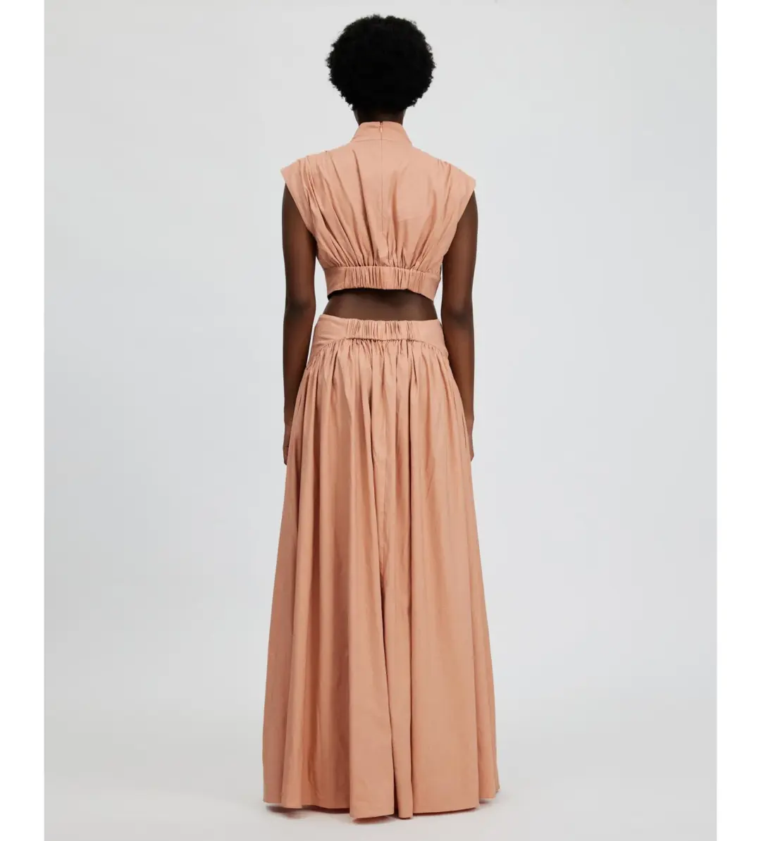 Camilla & Marc Oriela Dress in Peach Size 16 for rent on The Volte - main image