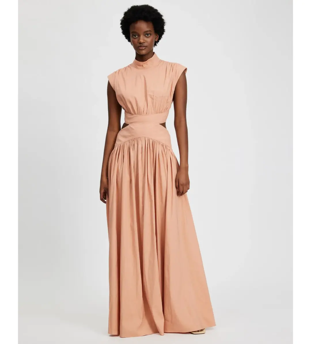 Camilla & Marc Oriela Dress in Peach Size 16 for rent on The Volte - main image